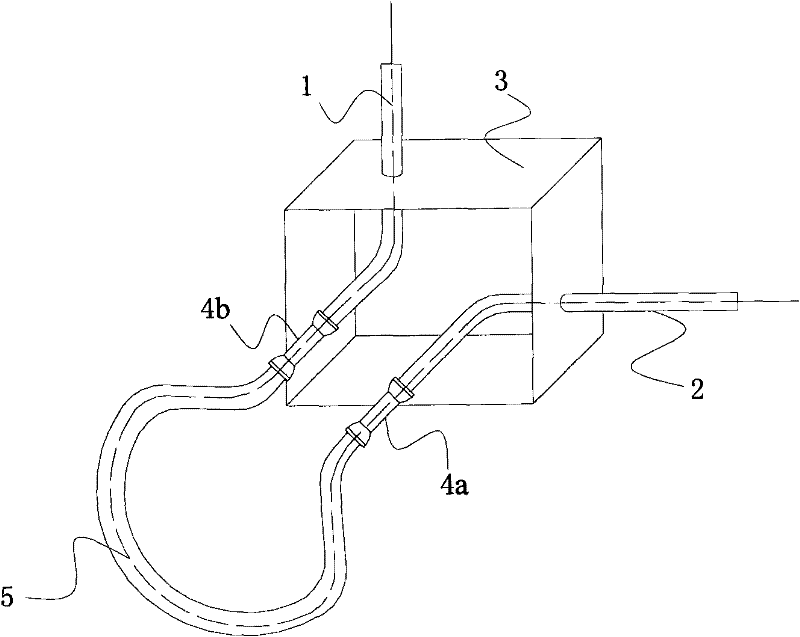 Method for paving internal concrete distributed sensing fibers