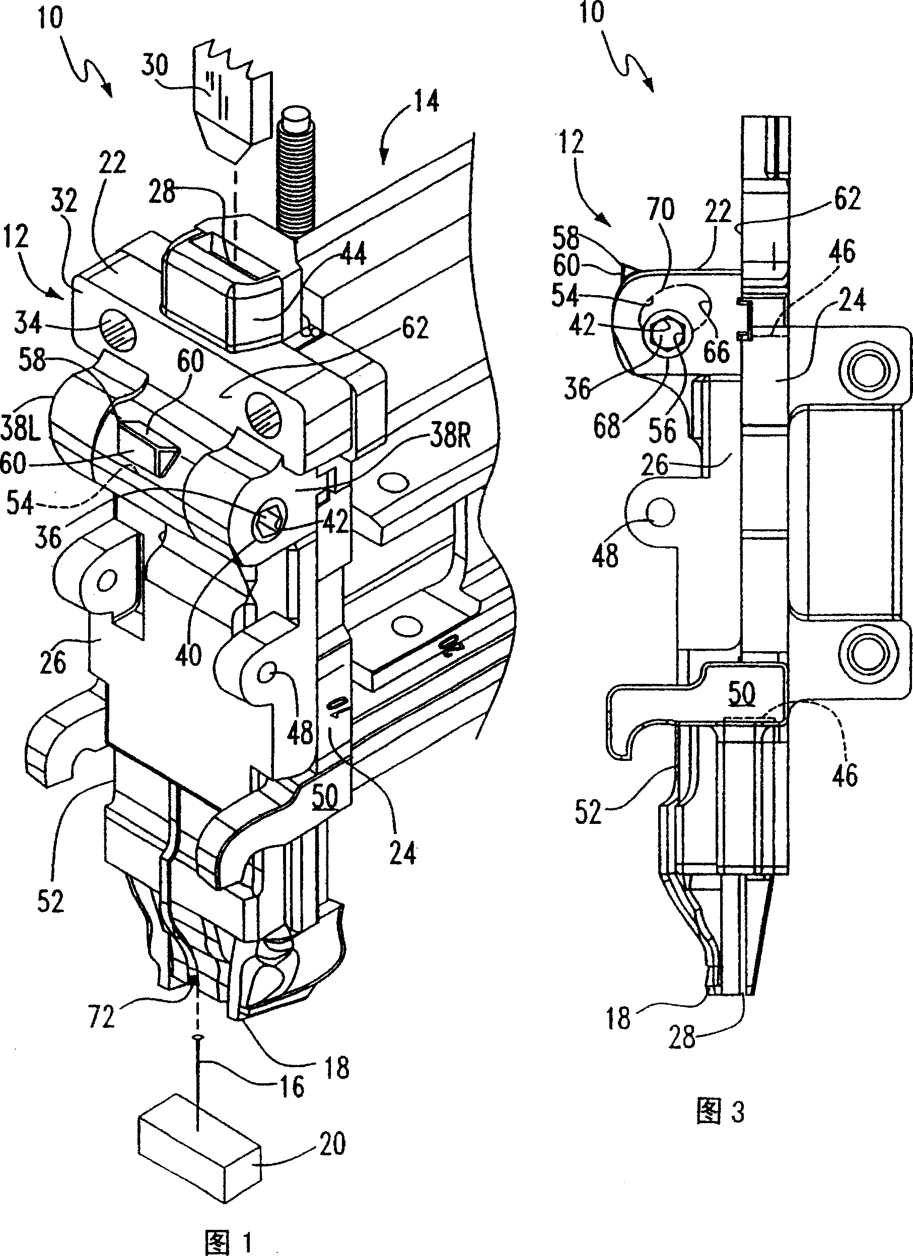 Fitting-up fastenr driving tool
