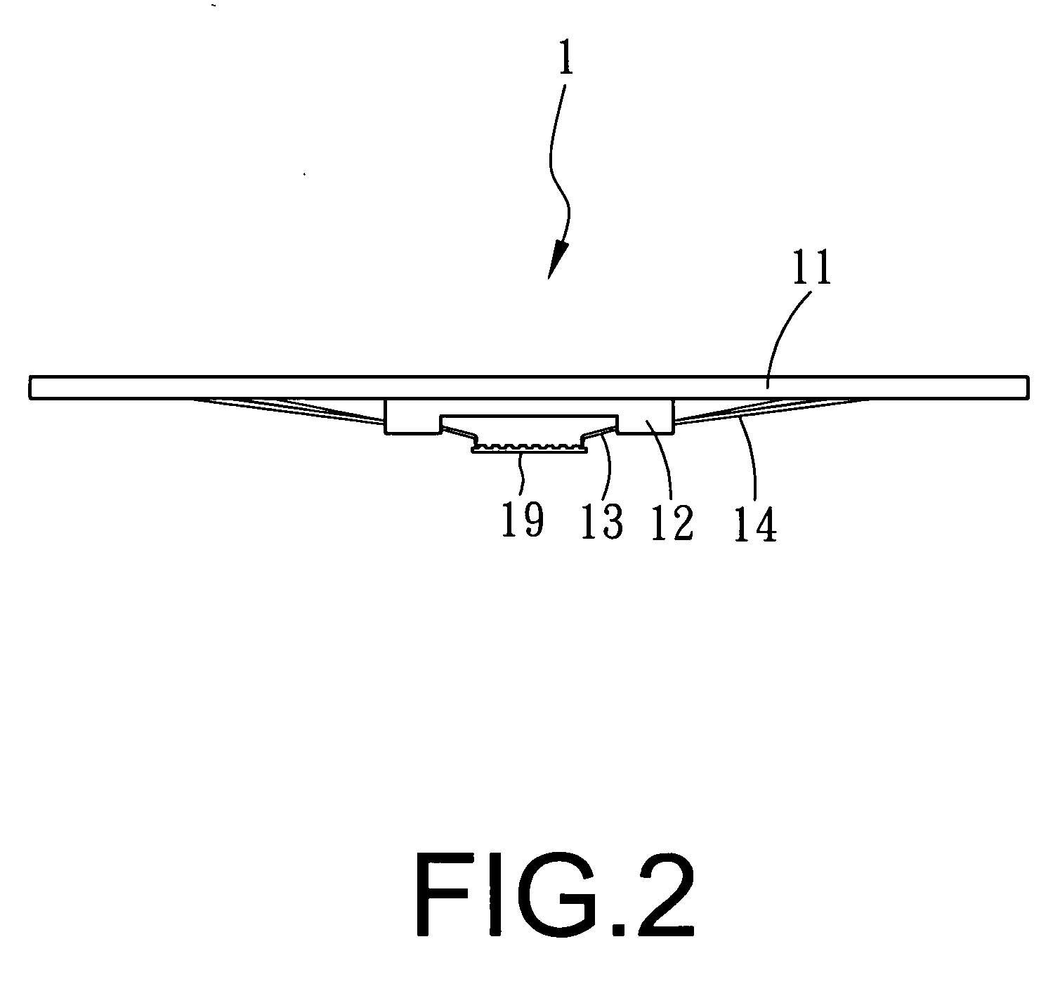 Treating method for probes positioned on a test card