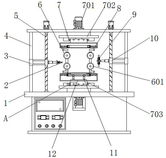 Environment-friendly hub machining and polishing equipment with scrap collecting function