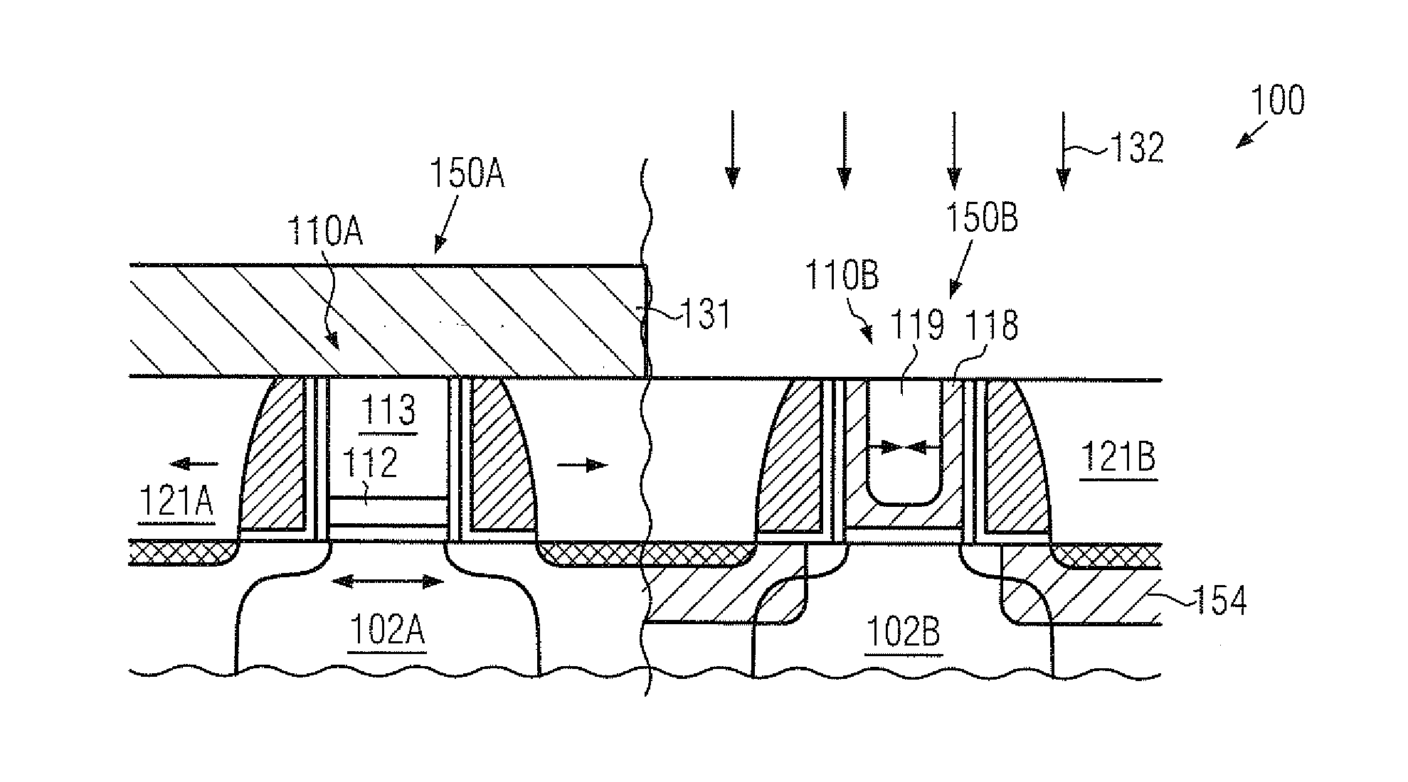 High-k metal gate electrode structures formed at different process stages of a semiconductor device