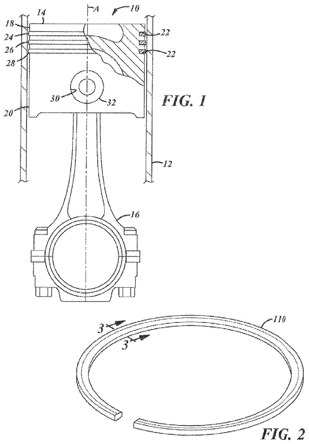 Piston ring and method of manufacture