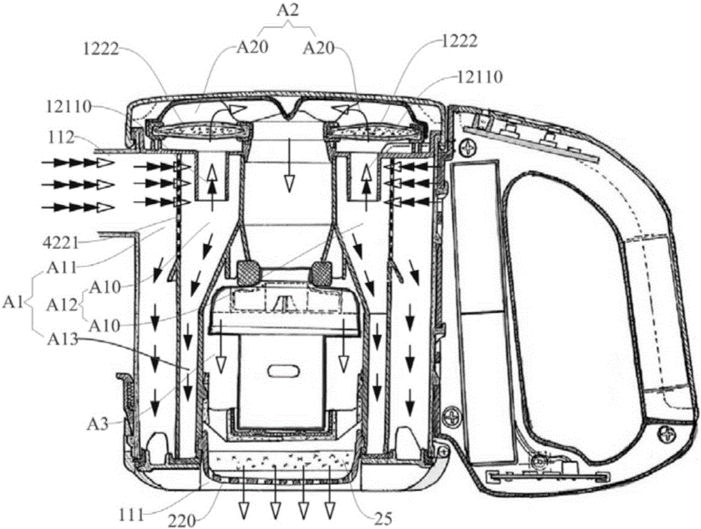 Handheld vacuum cleaner and control method thereof