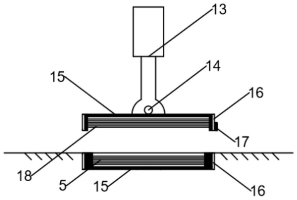 A dynamic wireless charging receiving device for electric vehicles