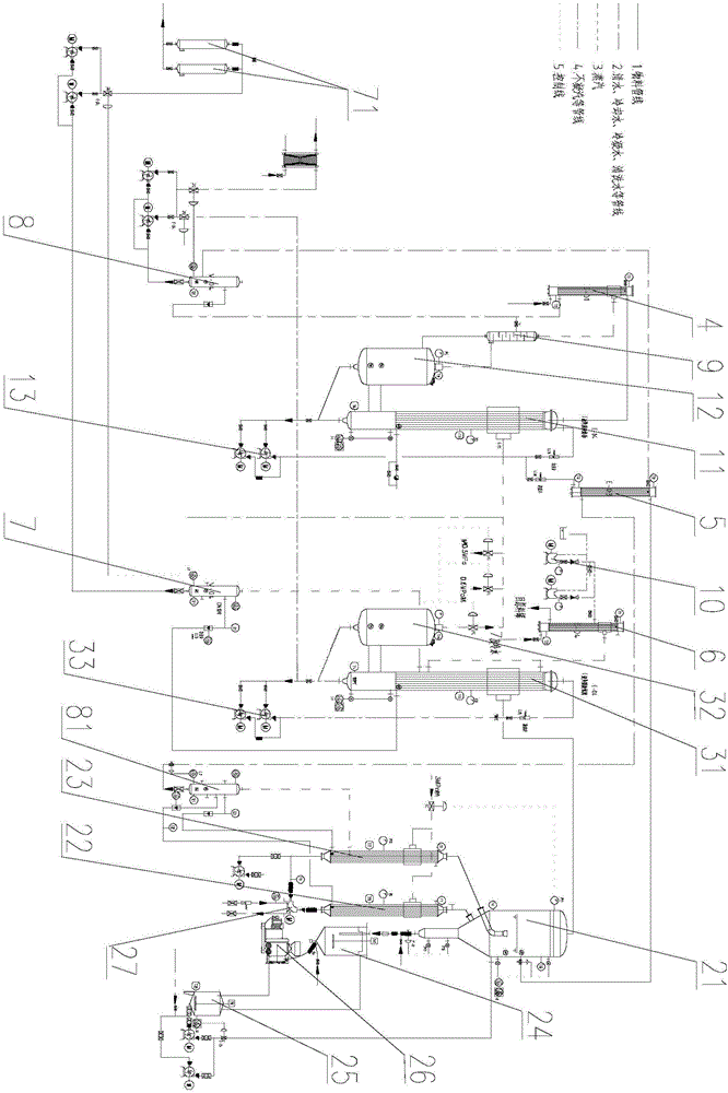 Glycerin evaporation device and evaporation method thereof