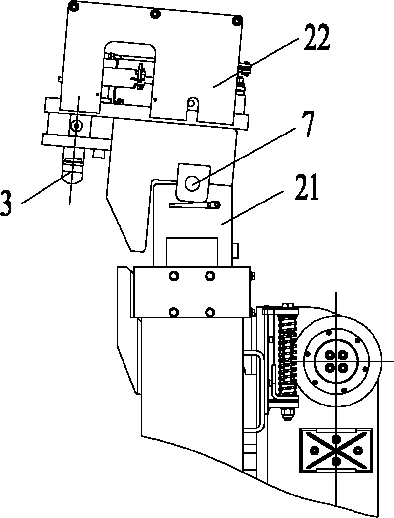 Stacking machine and lifting appliance thereof