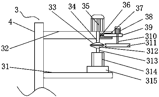 Grinding and detecting processing device for lens