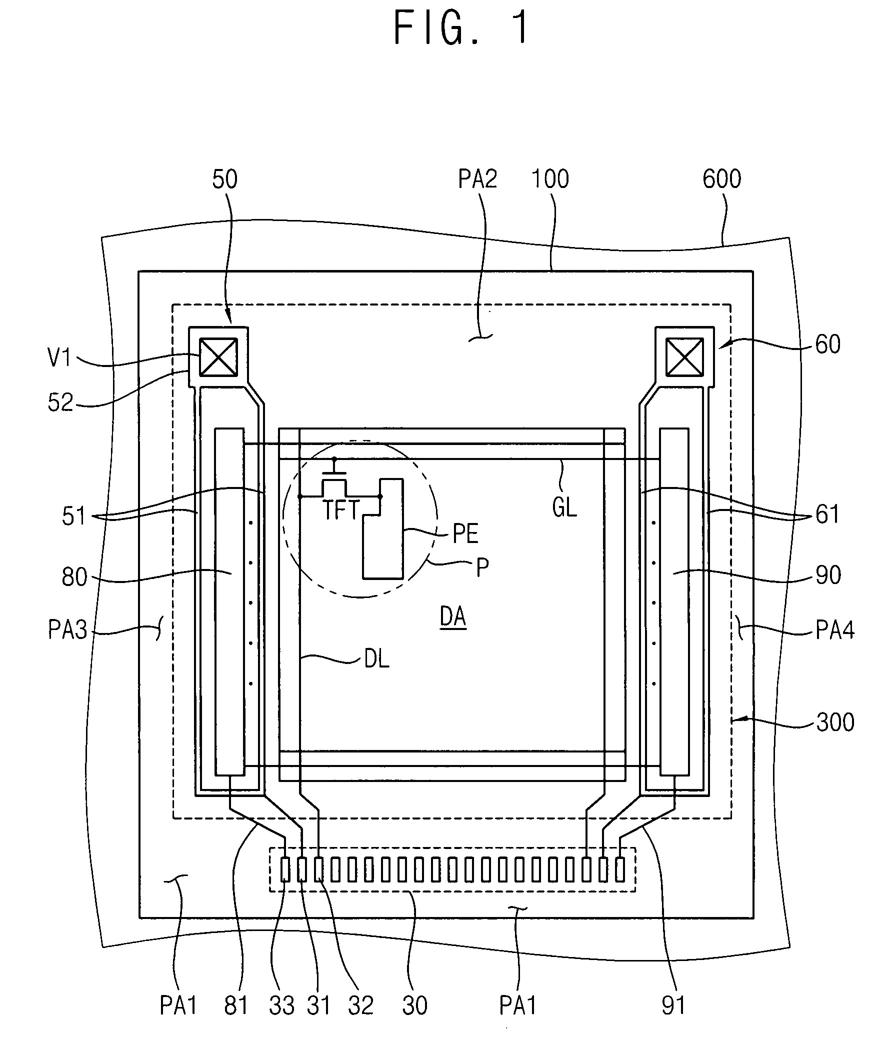 Display substrate and method of manufacturing the same and liquid crystal display apparatus having the same