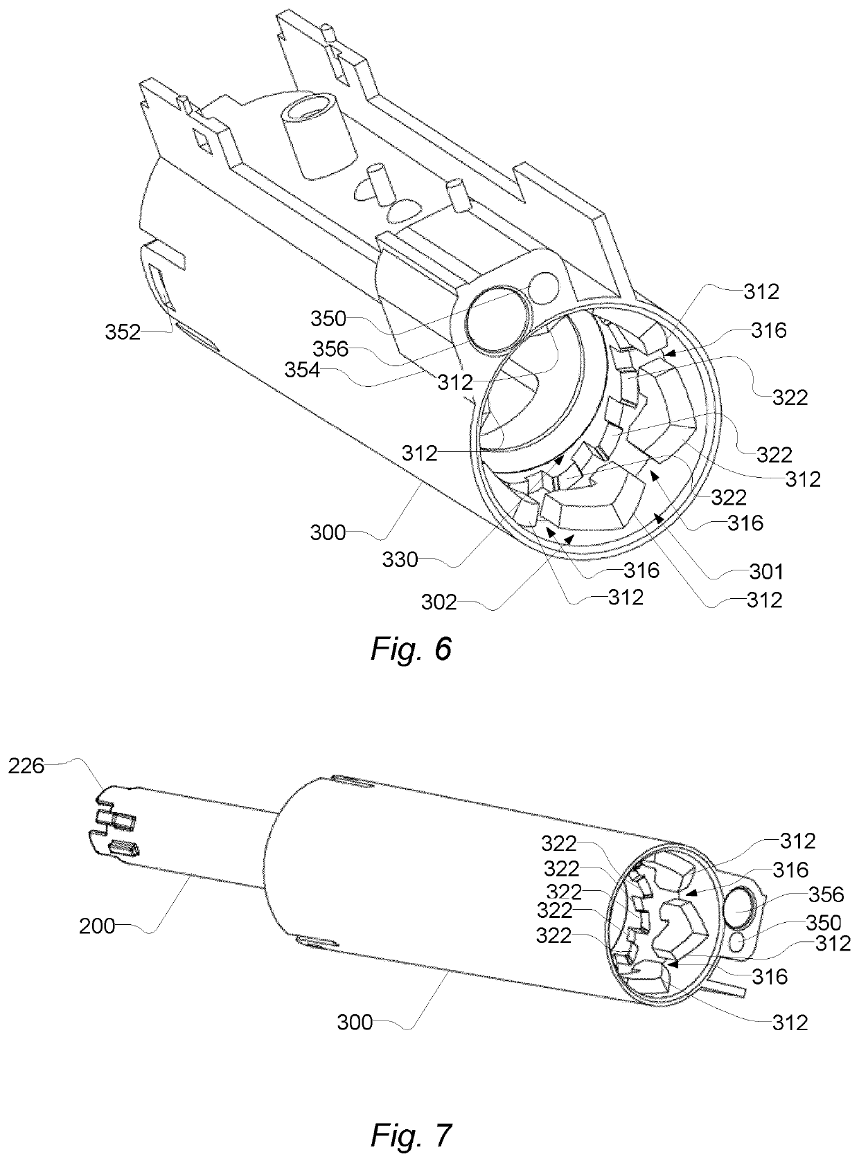 Auto injector with cartridge retention system