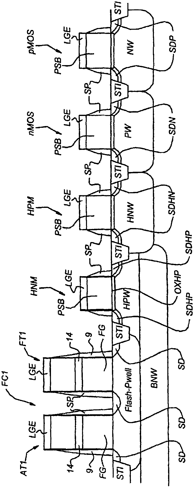 Method for converting flash into ROM and semiconductor device thereof