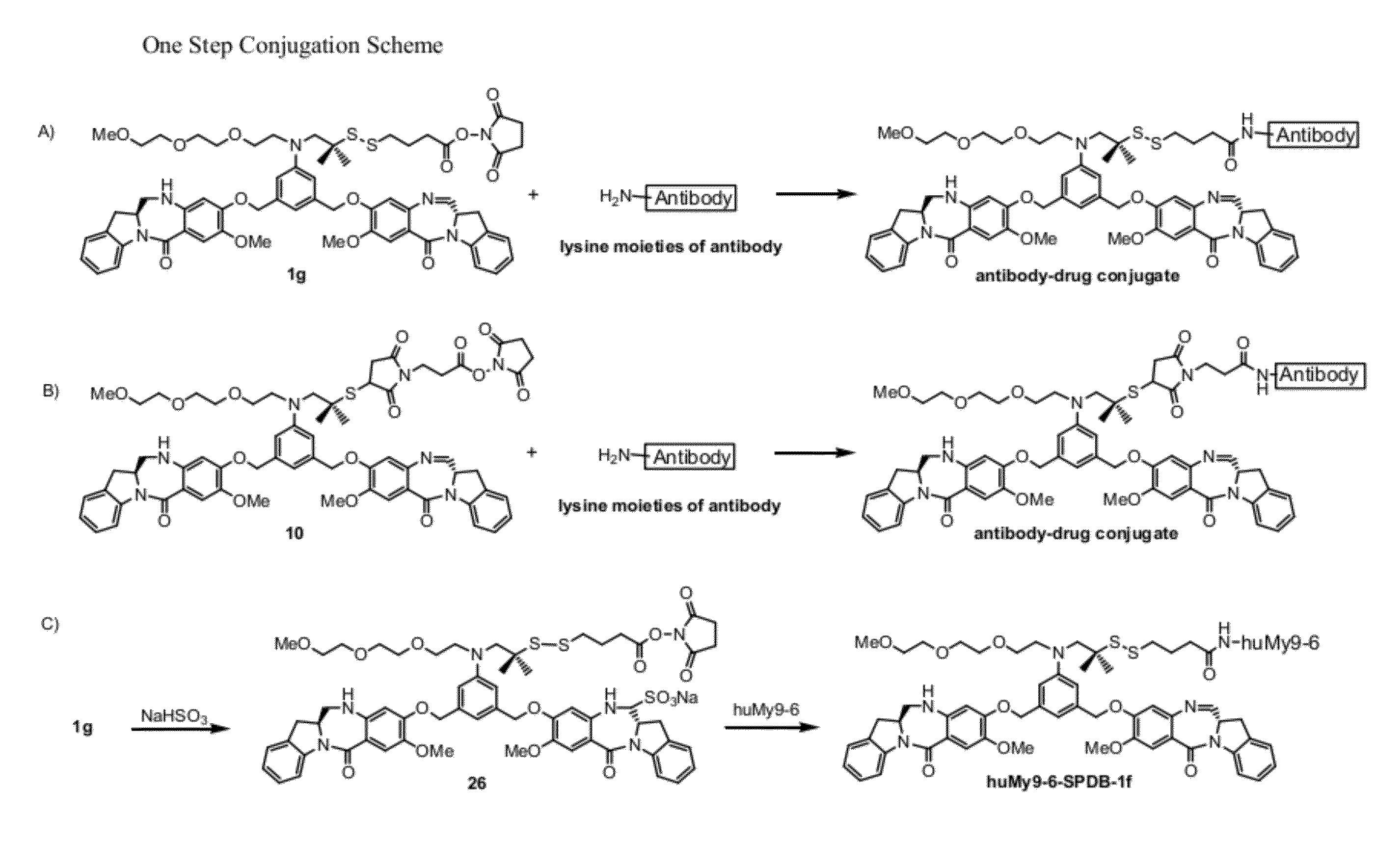 Cytotoxic benzodiazepine derivatives