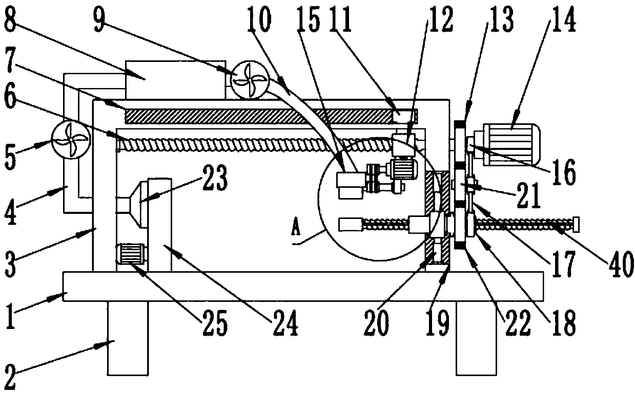 Device for simultaneously grinding inner walls and outer walls of steel pipes
