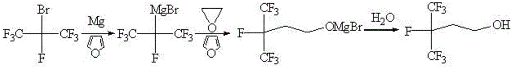 Preparation method for 3,4,4,4-tetrafluoro-3-(trifluoromethyl)butyl-1-ol