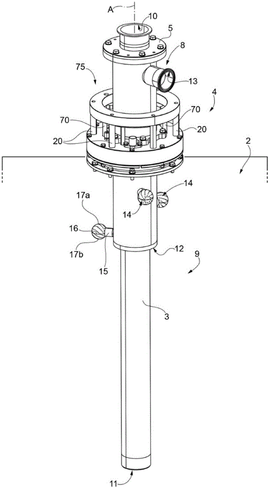 Manifold for a filling unit for filling a plurality of articles with a pourable product