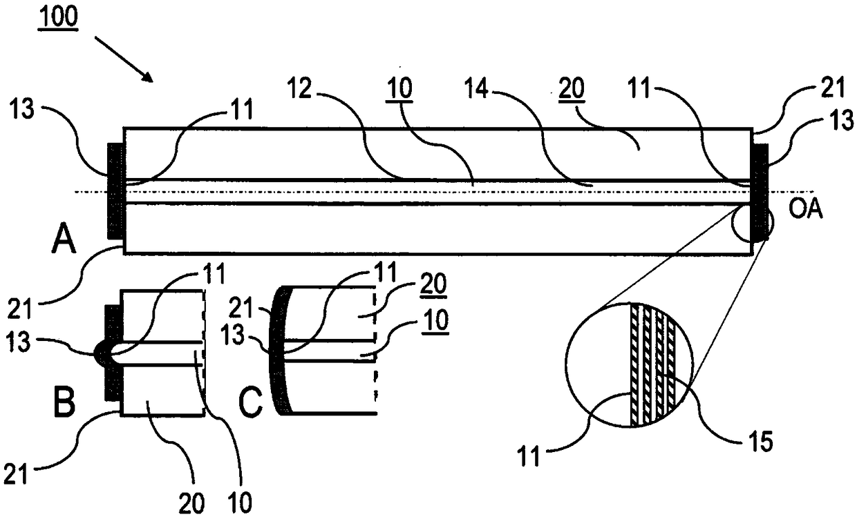 Optical resonator, method of manufacturing the optical resonator and applications thereof