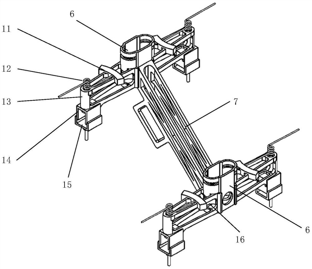 Hovering multi-wing bionic aircraft