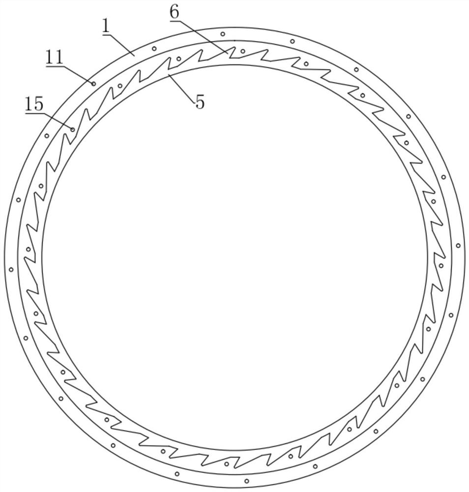 A method for preparing a bearing cage for a robot with a cooling and wear-resistant structure