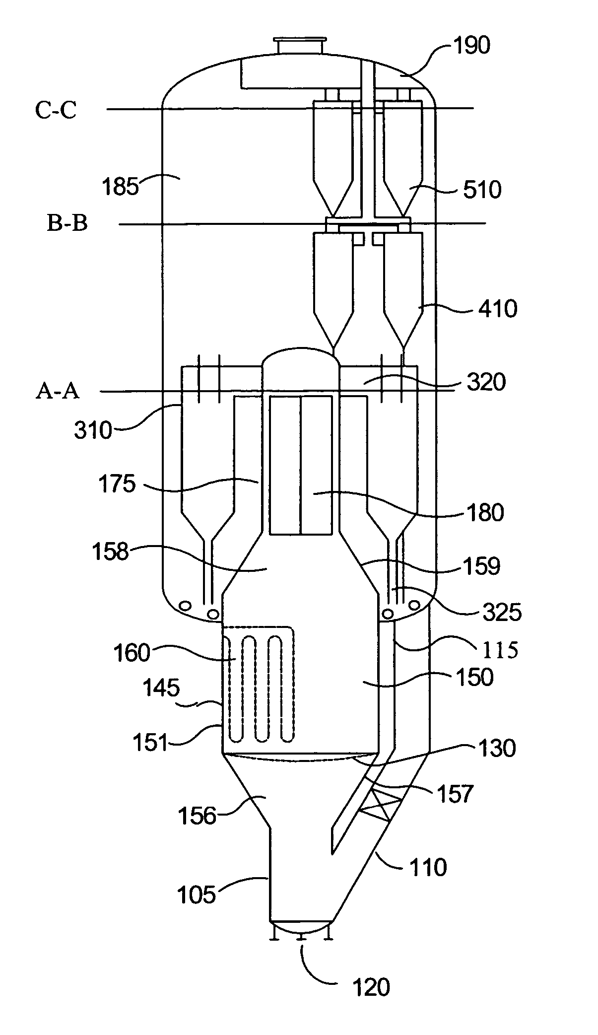 Oxygenate-to-olefin conversions in a baffled reactor