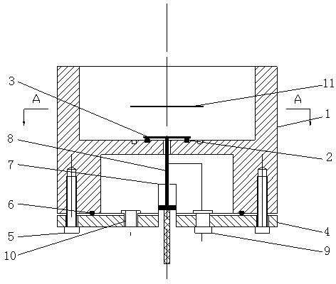 Porous silicon preparing device for gross-area device transfer