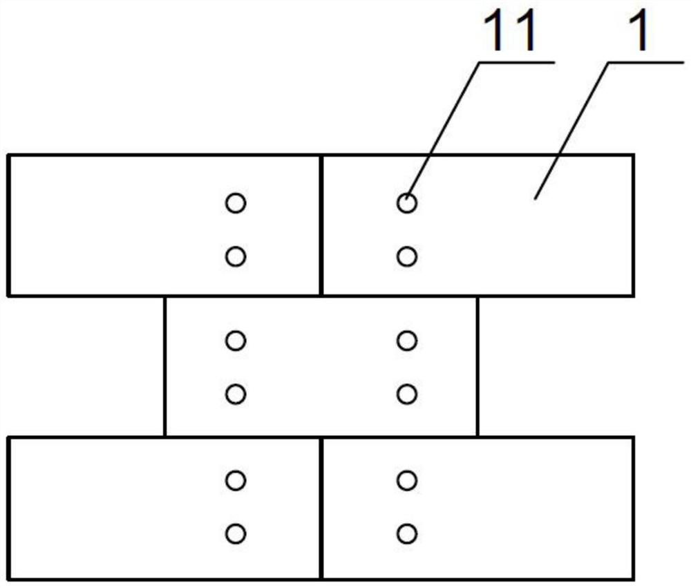 On-site assembly type prefabricated board