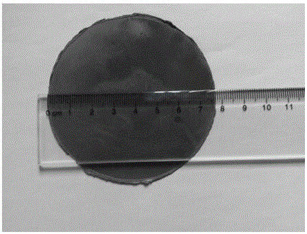 Method for preparing composite polytetrafluoroethene conductive material