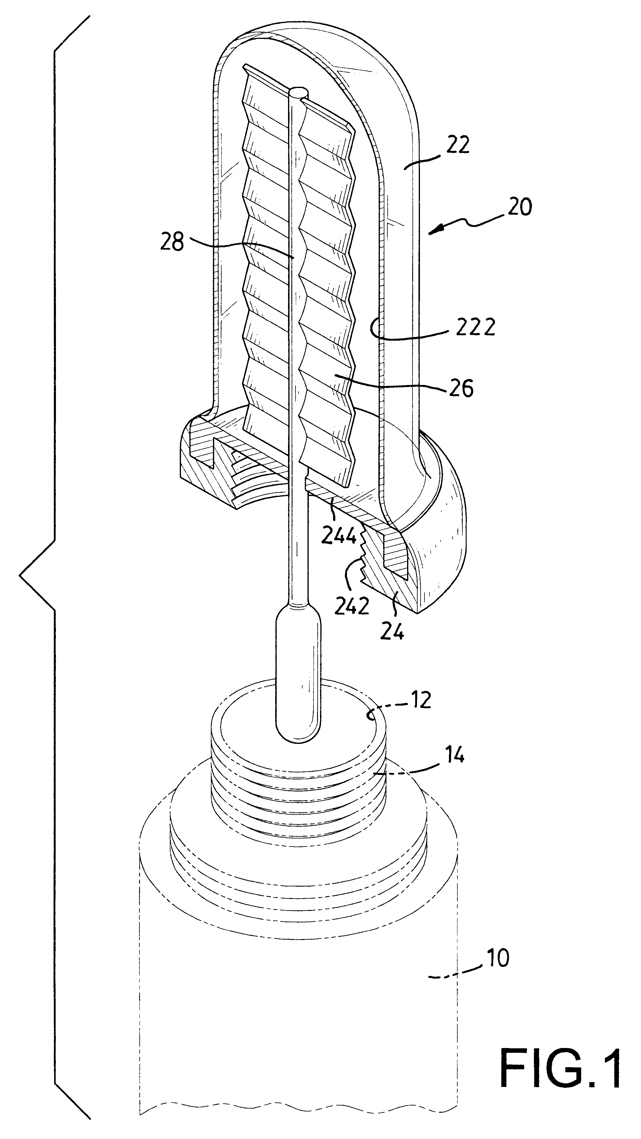 Thermal flask with a vacuum solar heating device