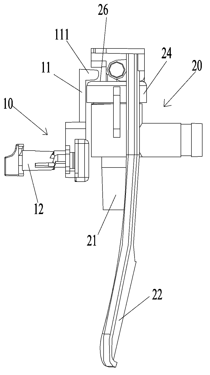 Water dispenser and child lock device for same