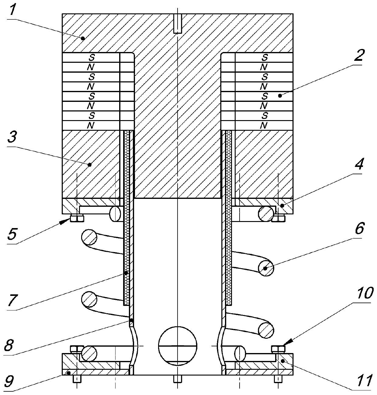 Electromagnetic vibration recovered energy tuned mass damper