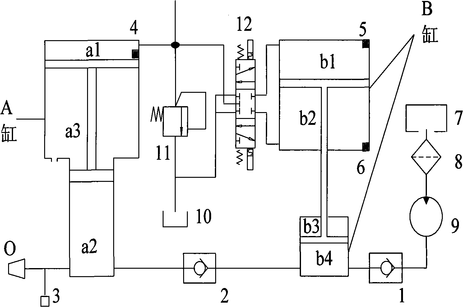 Fuel high pressure generating apparatus of direct spray petrol engine in cylinder