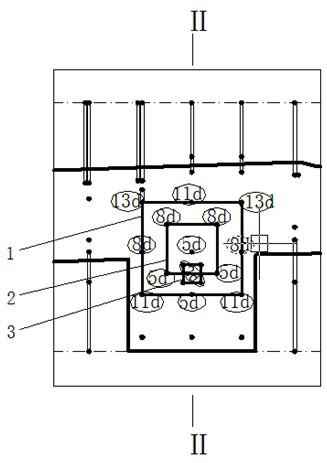Method for increasing single blasting groove broaching height of VCR mining method