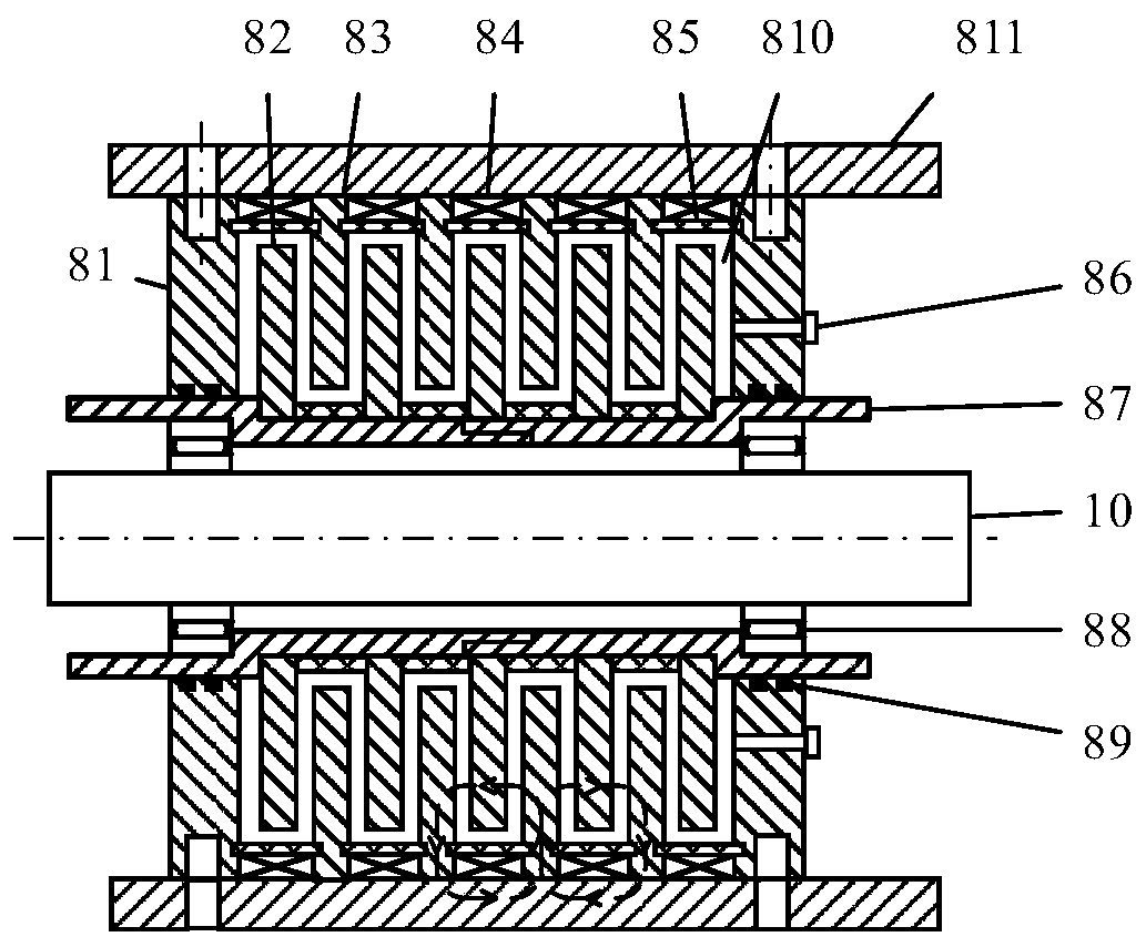 Vehicle stabilizer bar and its control method based on adjustable inertial mass