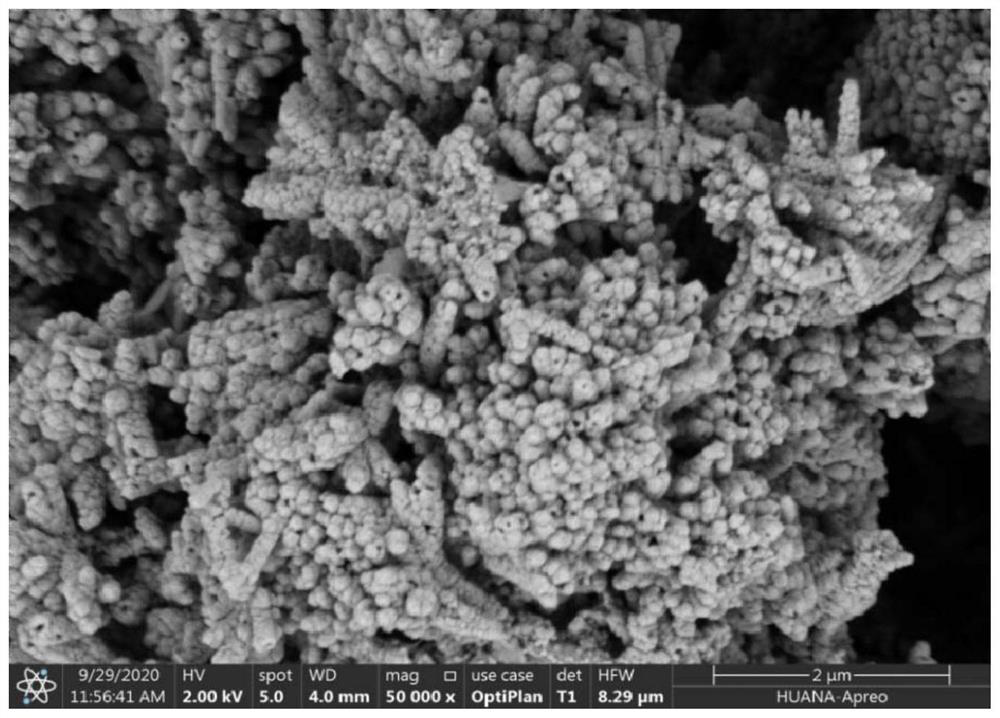 Preparation method of stable hollow calcium carbonate particles with controllable particle size