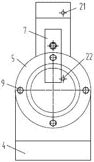 Automatic loading clamping mechanism for shaft sleeve