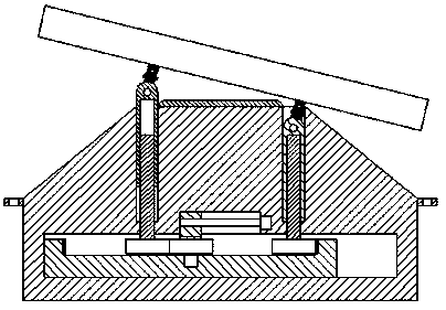 Improved solar photovoltaic panel installing device