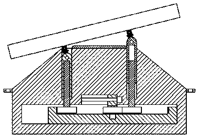 Improved solar photovoltaic panel installing device