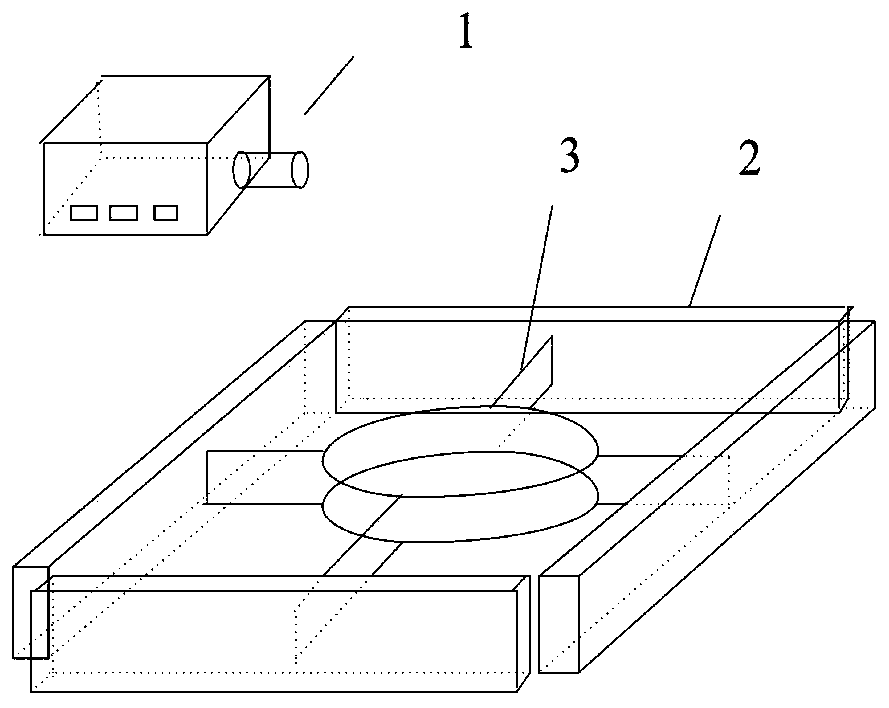 Visual electrospun fiber environment maintaining device and visible maintaining method for air curtain