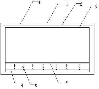 Protective device of high-temperature chamber electric furnace