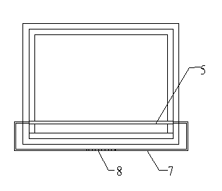 Protective device of high-temperature chamber electric furnace