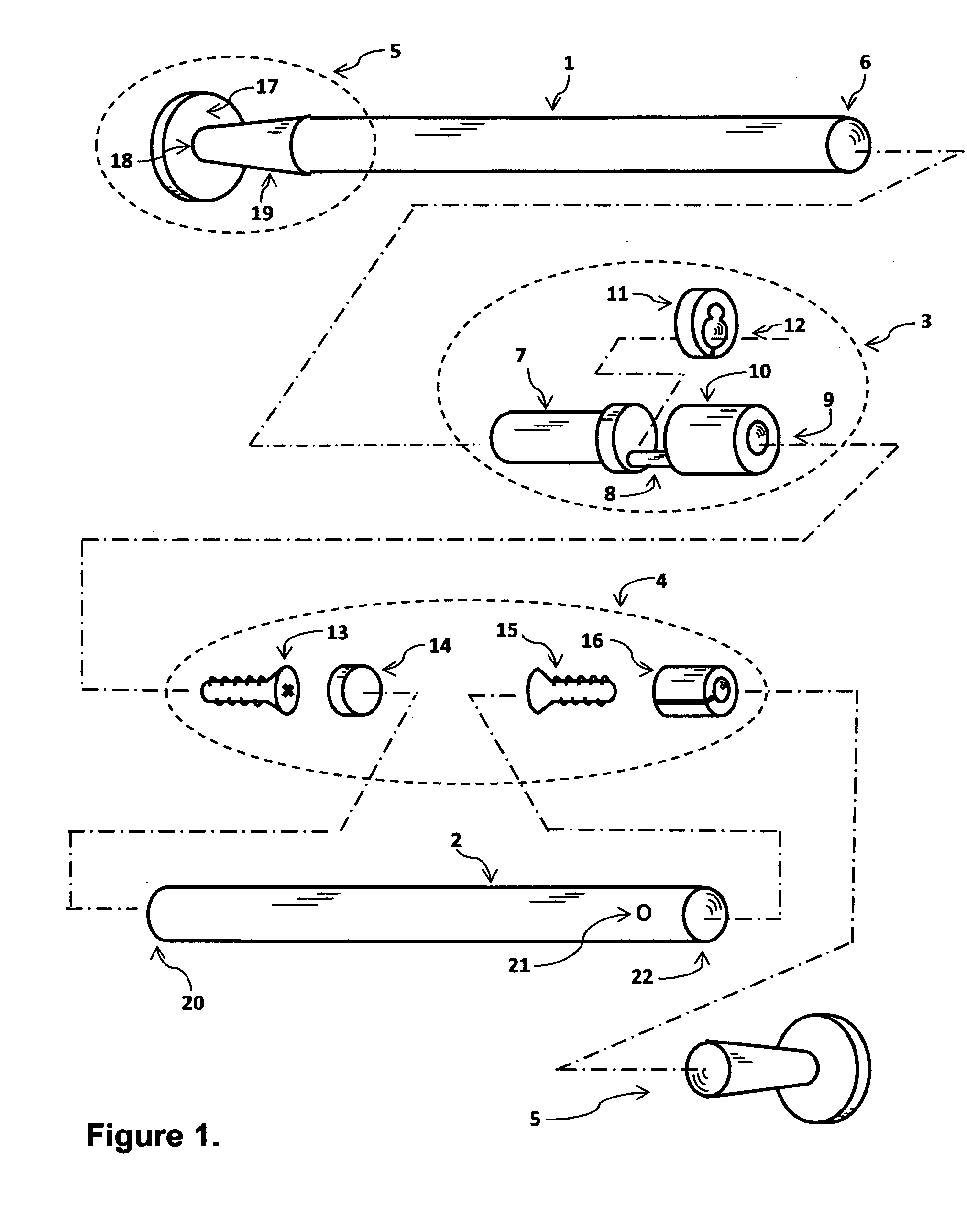 Rapid Deploy Manually Operated Extendible Strut