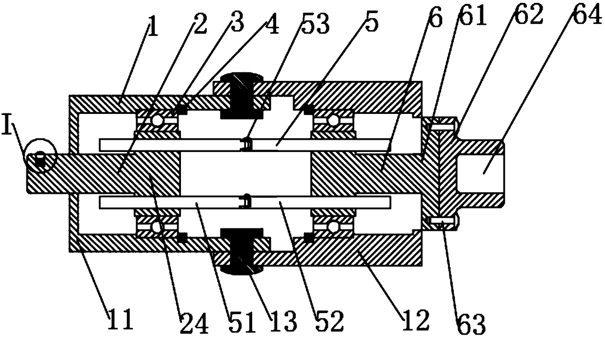 Stable transmission bolt disassembling universal joint