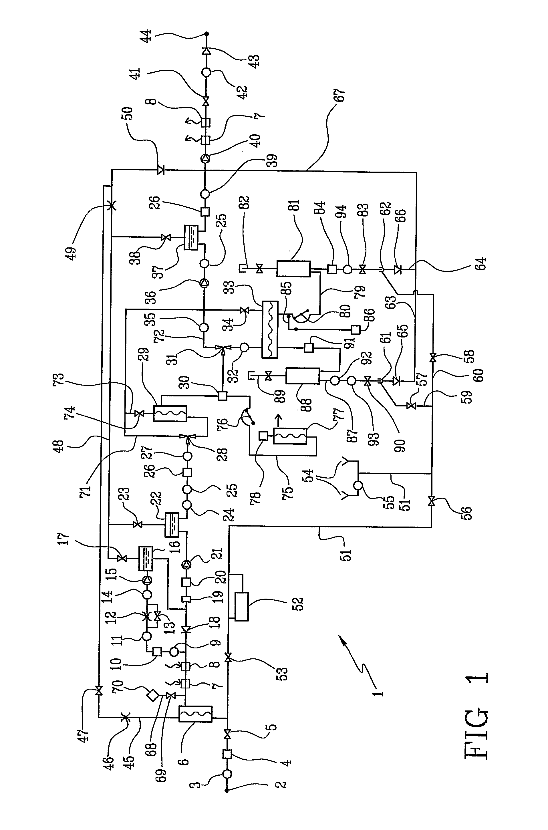 Method and apparatus for priming an extracorporeal blood circuit