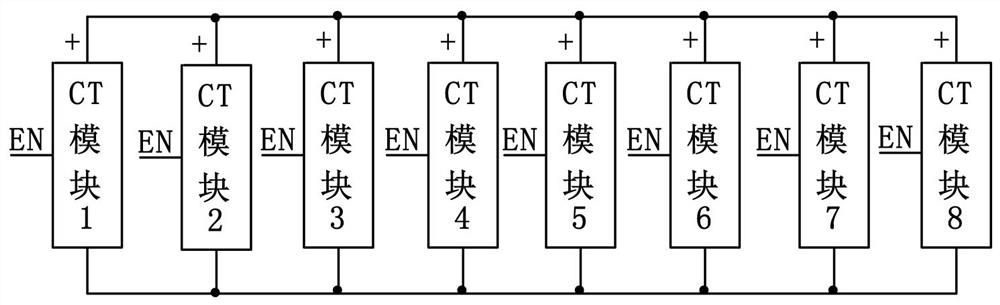 A high-speed railway catenary CT power-taking device and method