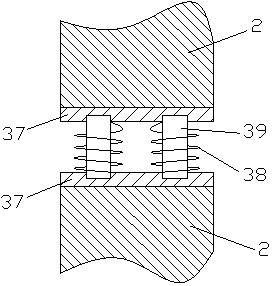 Mechanical agricultural pesticide spraying device