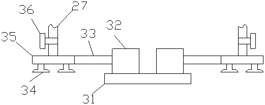 Mechanical agricultural pesticide spraying device