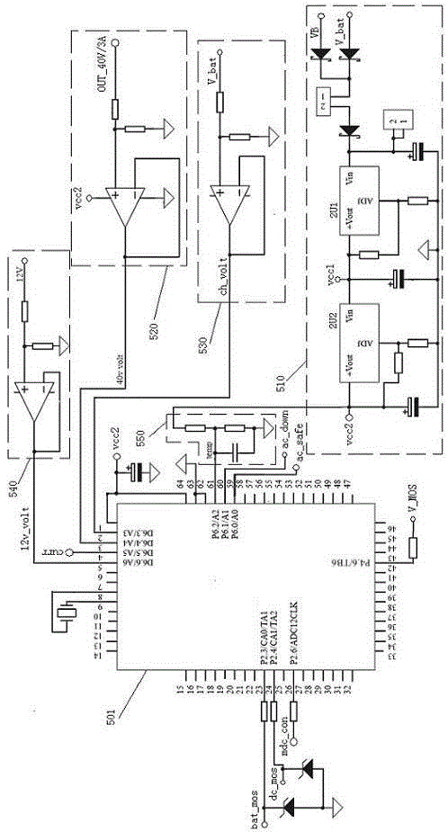 Switching device for ups power supply