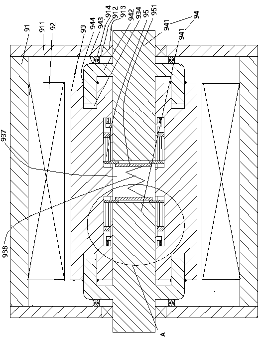 Electric vehicle with wheel cooling structure