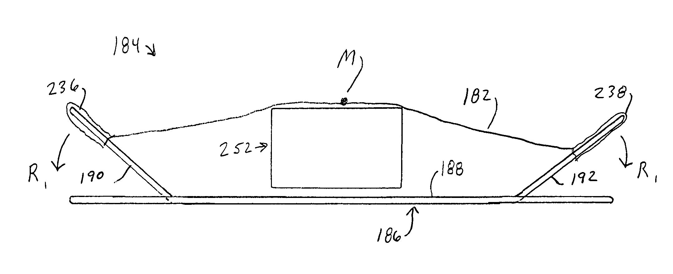 Suspension packaging assembly