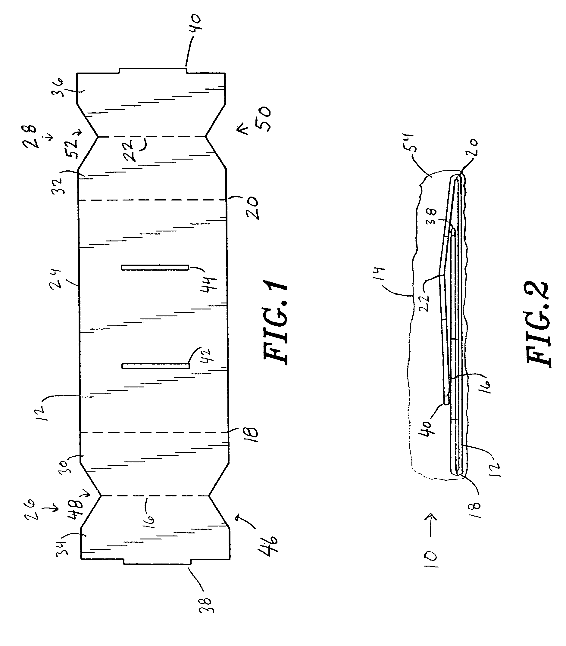 Suspension packaging assembly