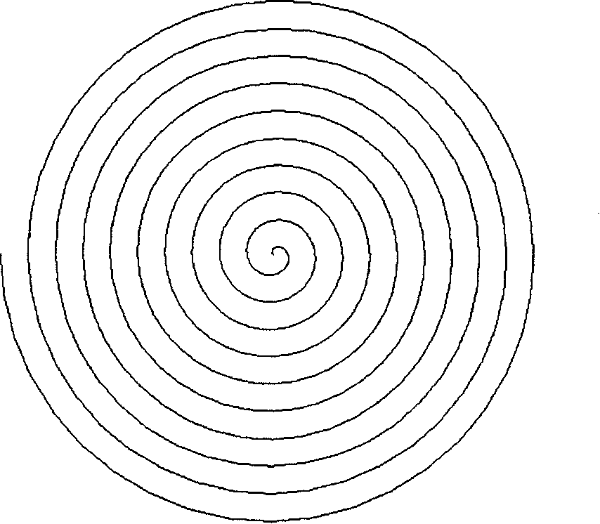 Diamond super precision lathe free curved surface processing path generation method