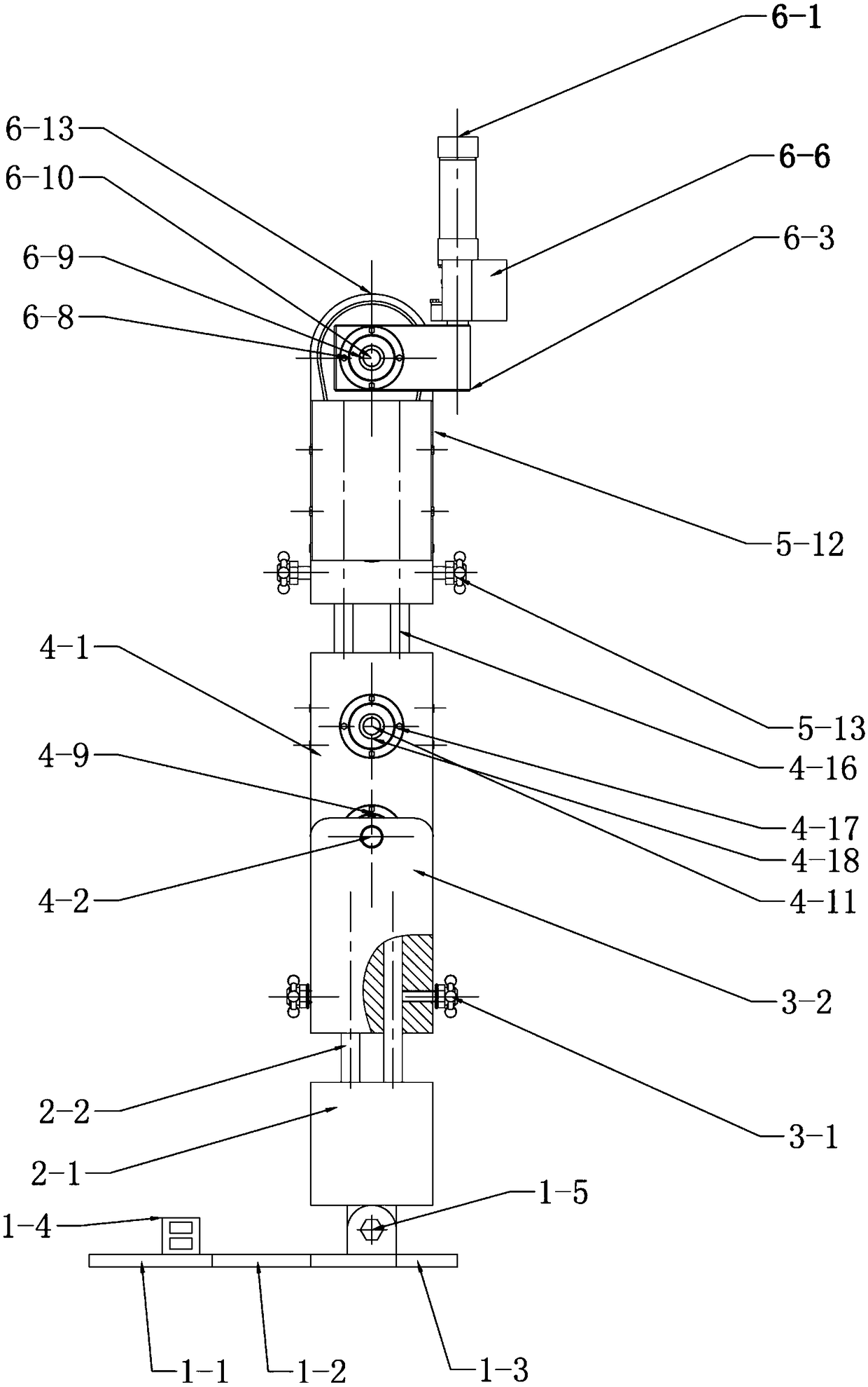 An assisted walking robot suitable for medical rehabilitation, correction or training